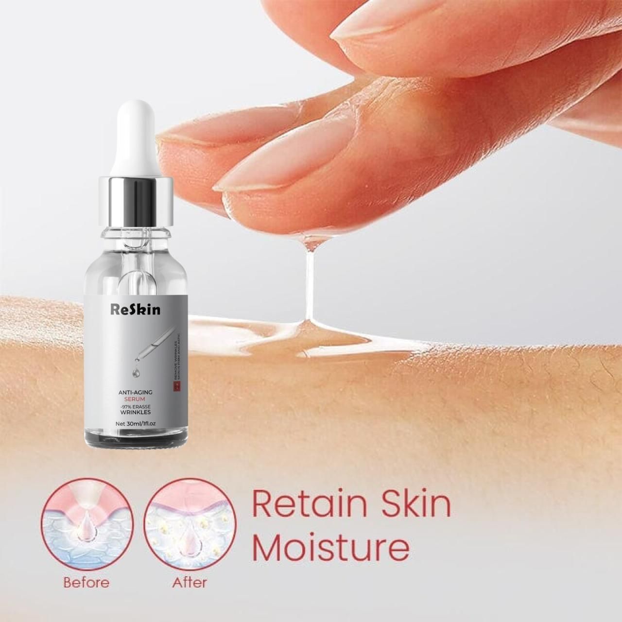 Revitalize Your Skin with Reskin Anti-Aging Face Serum 30ml