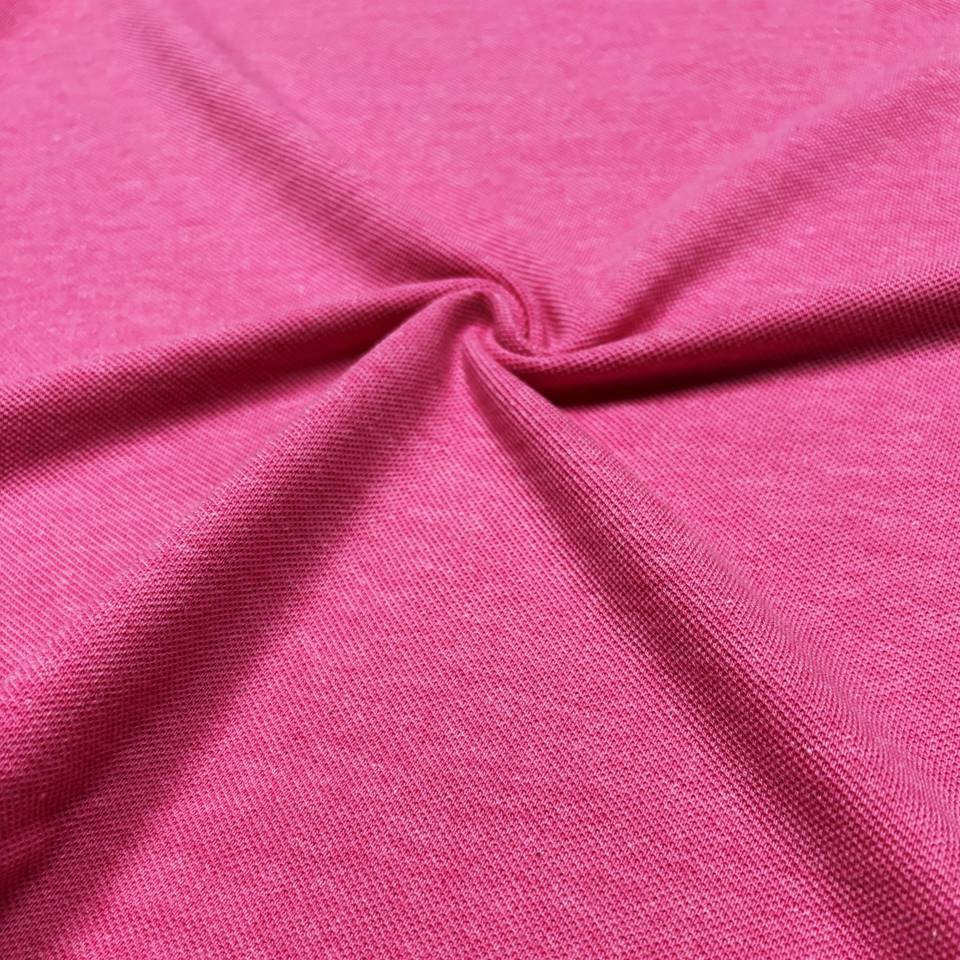 Men stylish T Shirt Brick Pink With Navy Blue Shoulder cut