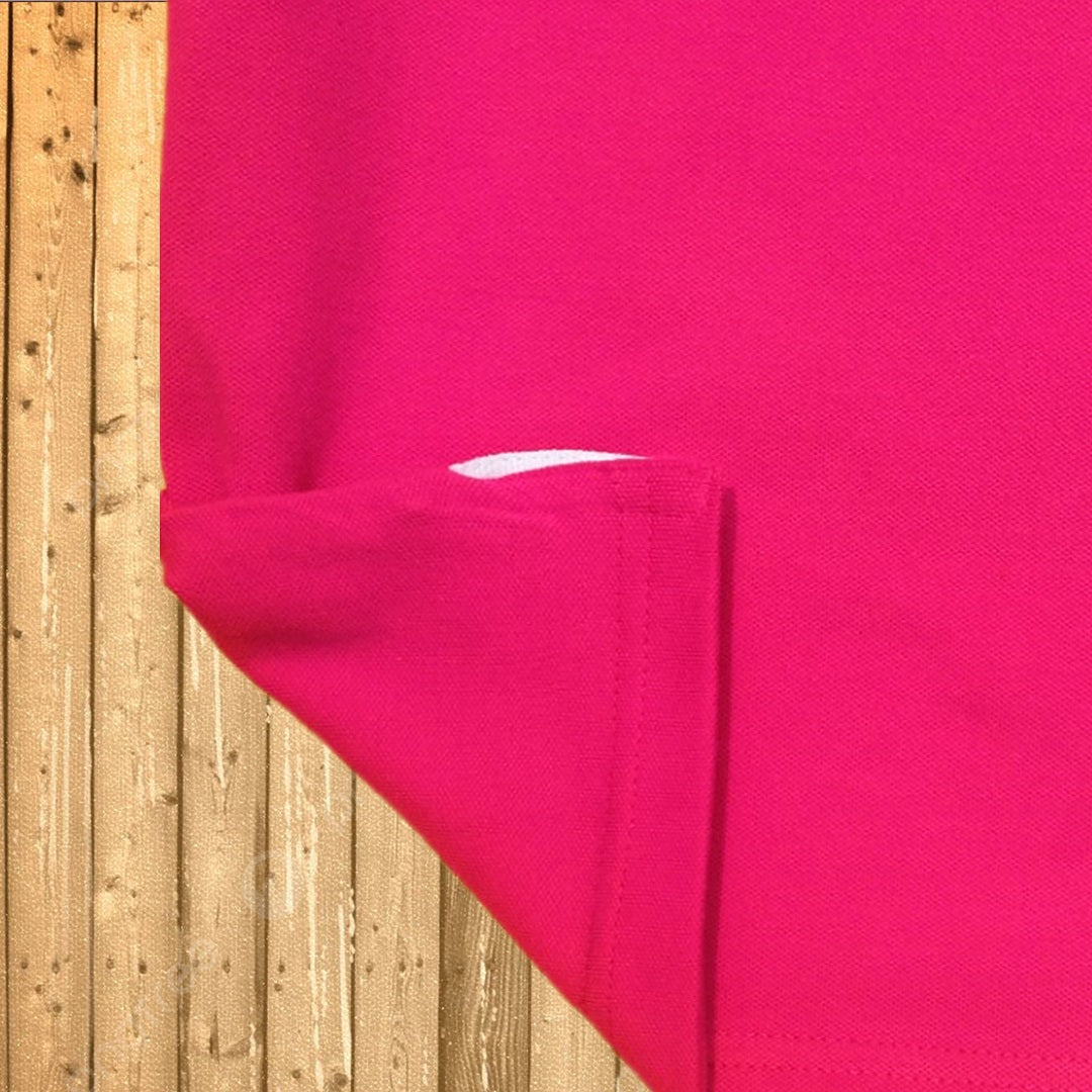 Men stylish T-Shirt Magenta Pink plain, with Pocket